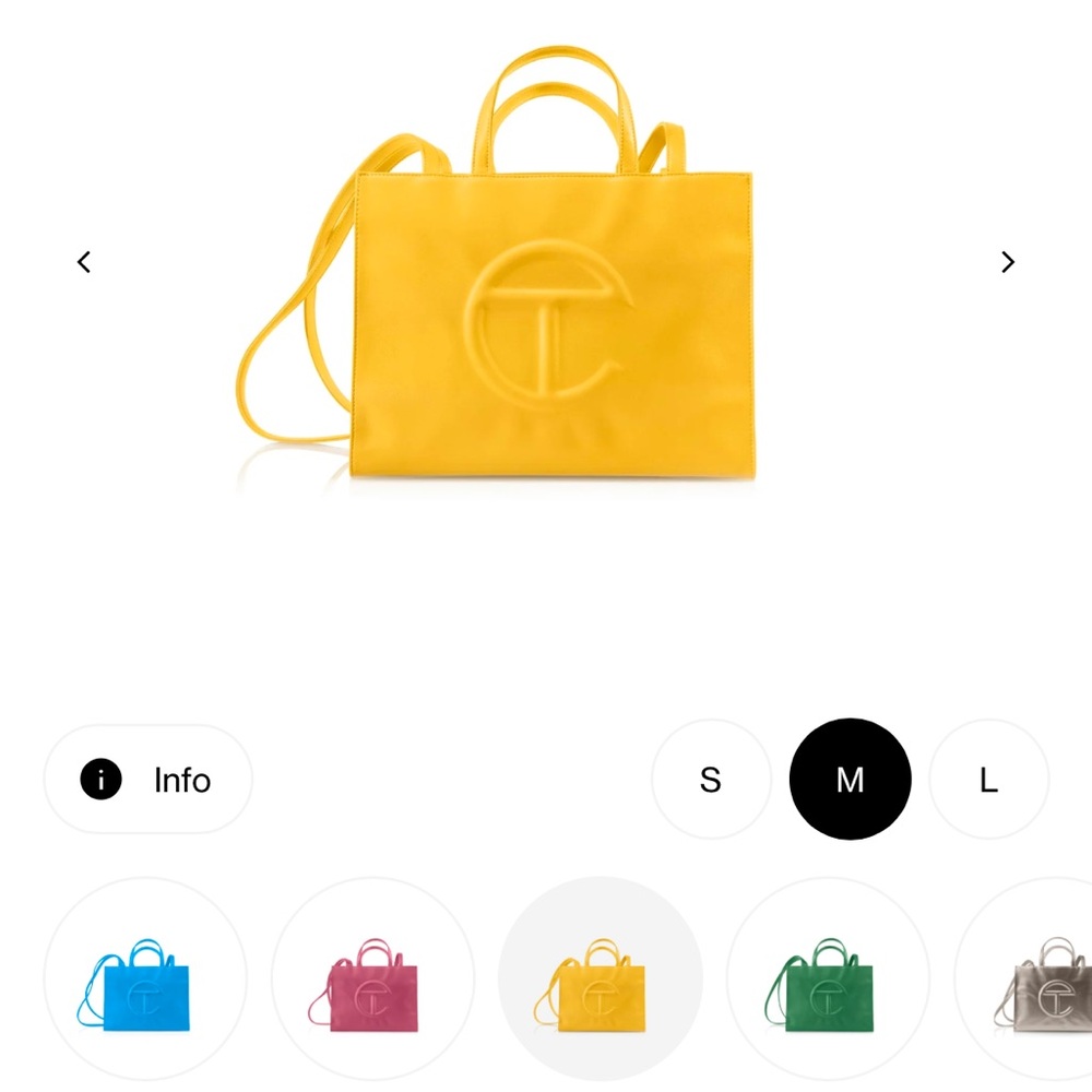 Telfar shopping bag